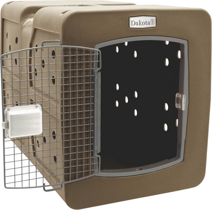 Dakota 283 G3 X-Large Framed Door Dog Kennel with Dakota Guard Antimicrobial – Coyote Granite & Dark Granite