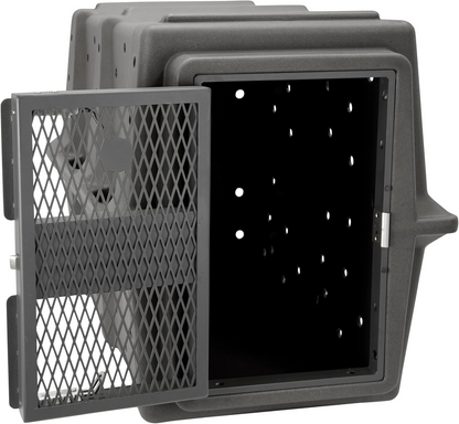 Dakota 283 Hero Dog Kennel with Dakota Guard Antimicrobial – Coyote Granite & Dark Granite