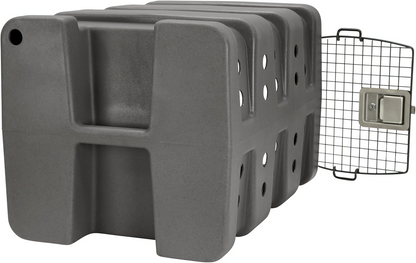 Dakota 283 T1 Dog Kennel with Dakota Guard Antimicrobial – Coyote Granite & Dark Granite