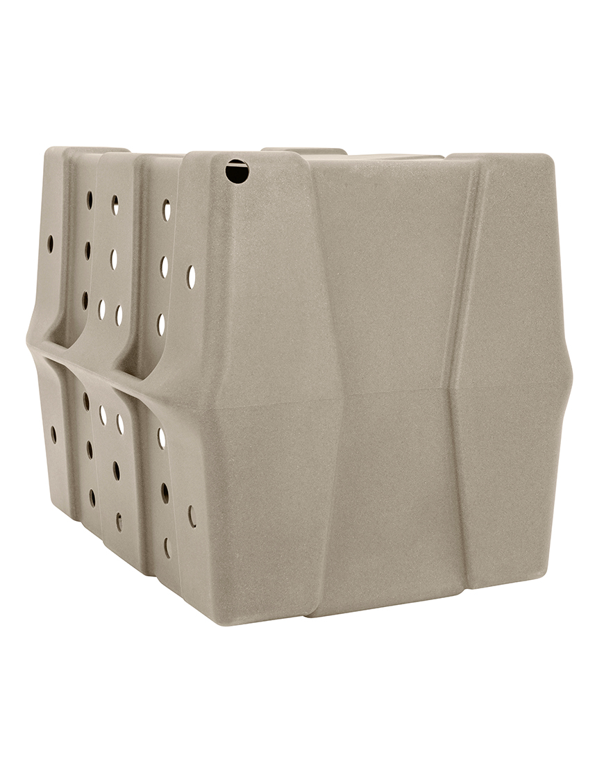 Dakota 283 CRaTE Economy Dog Kennel – X-Large Sandstone, Heavy-Duty One-Piece Design with Dual-Swing Door, Ventilated & Portable Crate