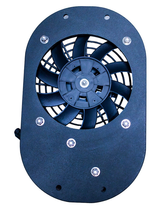 Dakota 283 Dog Crate Ventilation Fan – Portable 12V Cooling Fan with Adjustable Speeds, Quiet Airflow & Pet-Safe Protective Grill