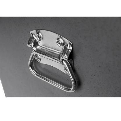 Dakota 283 Tack Trunk Storage Box – Dark Granite, Heavy-Duty Polyethylene with Lockable Hasp, Removable Accessory Trays, Weather-Resistant & Portable