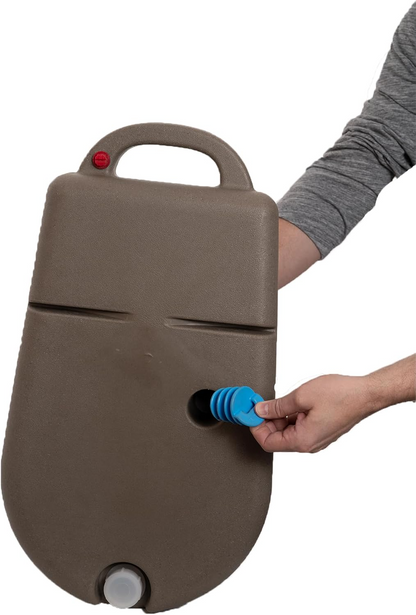 Dakota 283 Dine N Dash Dog Feeding System – Coyote Granite, Dark Granite, Olive & Orange