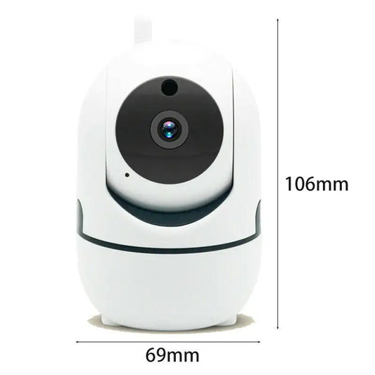 1080P WiFi Indoor Security Camera with Night Vision, Motion Alerts & Two-Way Audio