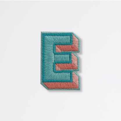 Nooee Pet Alphabet Patches – Colorful Embroidered Letters with Iron-On or Adhesive Backing, Personalize Pet Beds, Teepees & Accessories, Easy to Apply & Remove