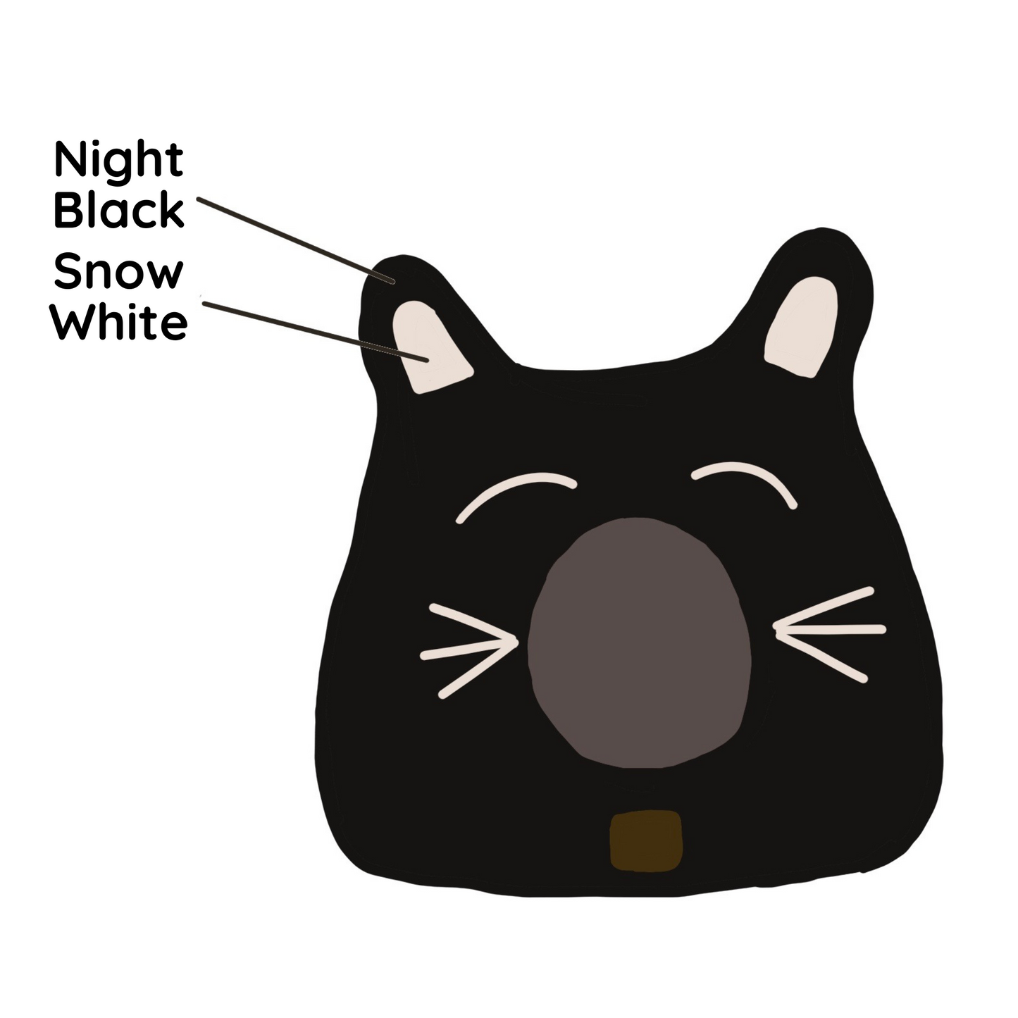 Fuzzy Cove Boy Cat Design Ear Style Felted Wool Cat Cave – Cozy Peekaboo Bed (Small & Large)