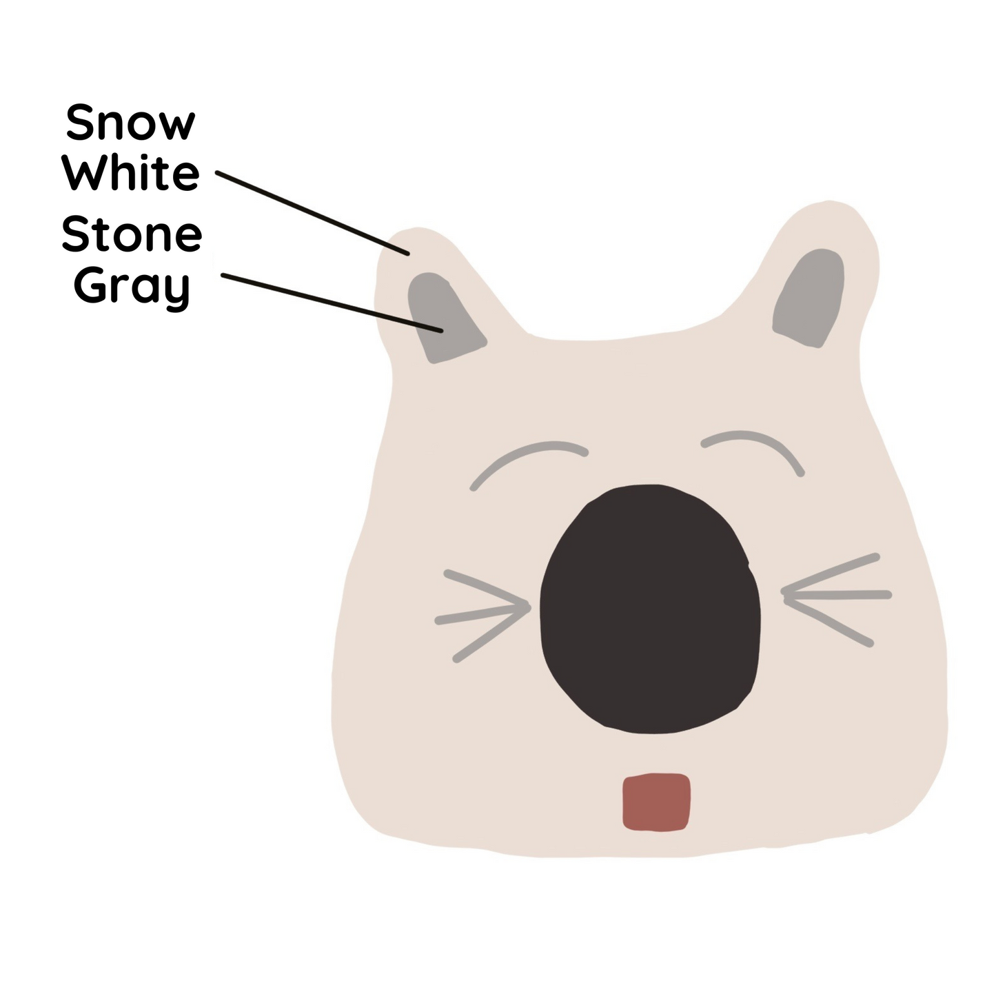 Fuzzy Cove Boy Cat Design Ear Style Felted Wool Cat Cave – Cozy Peekaboo Bed (Small & Large)