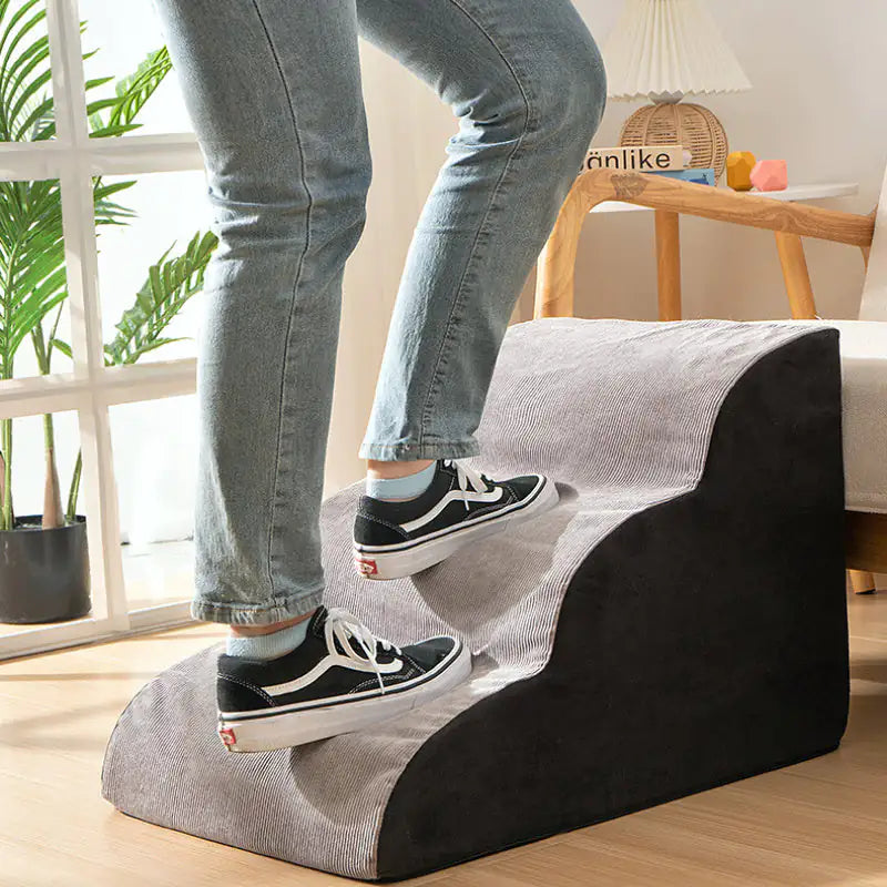 HomePet Wave Dog Ramp Stairs | Anti-Slip Slope Pet Steps