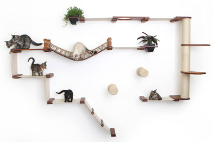 The Juggernaut - Indoor Cat Playground for Wall