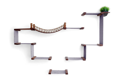 The Temple - Giant Cat Tree on Wall