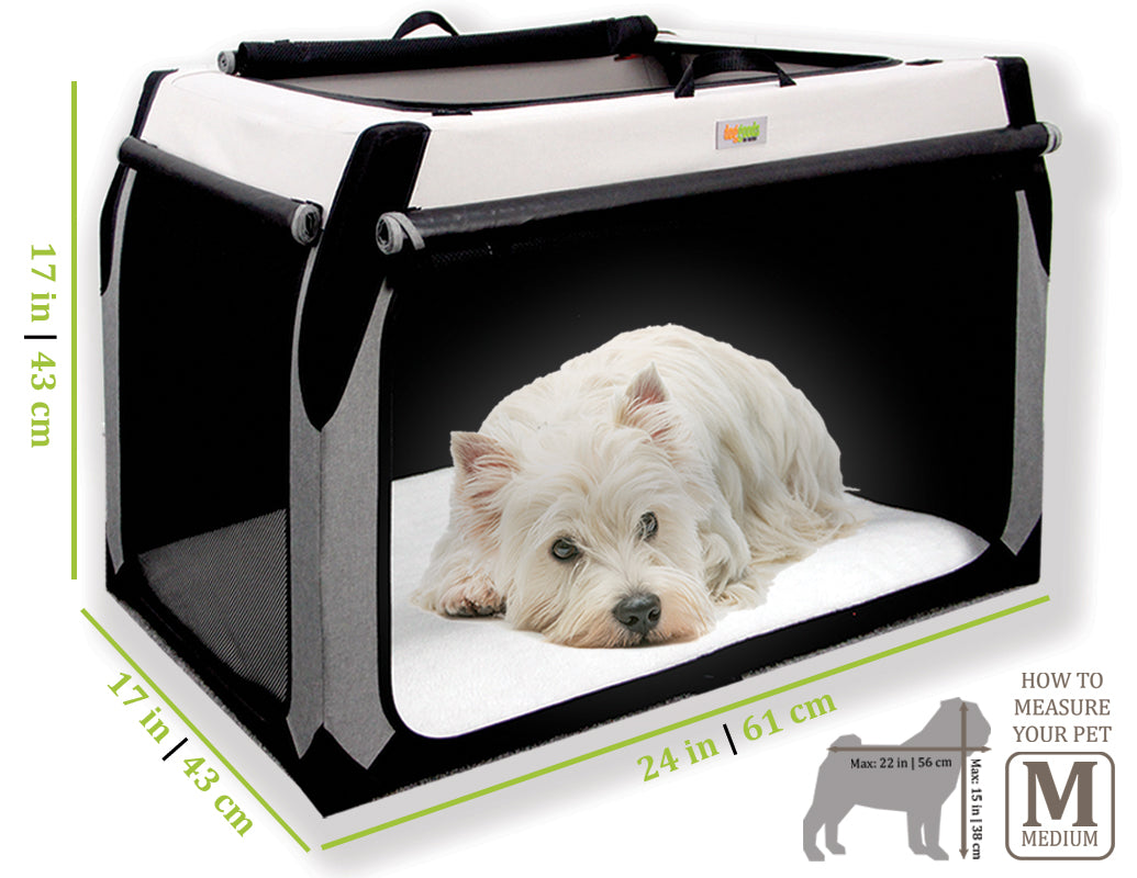 The Foldable Travel Dog Crate By DogGoods ™