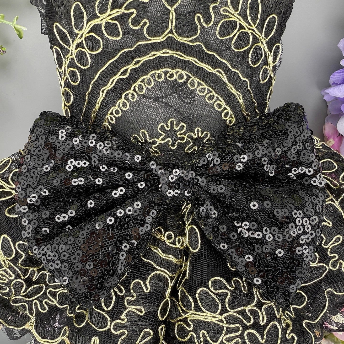 Handmade Princess Puppy Outfit Lace Tutu