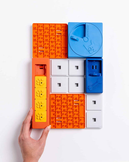 Pawzler Beginner Set | Level 1 Dog Puzzle Toy for Training & Mental Stimulation