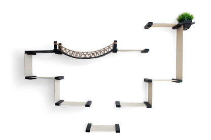 The Temple - Giant Cat Tree on Wall