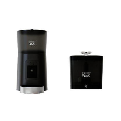 Smart HD Pet Feeder & Water Fountain Set – Automatic WiFi Pet Feeder with 1080p Camera, 6L Food Storage & 2.2L BPA-Free Fountain with 5-Level Filtration