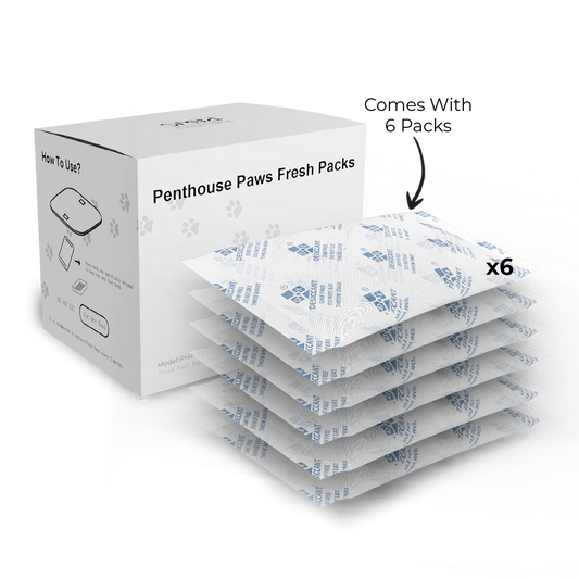Fresh Packs for Smart Maxx HD Pet Feeder – 6-Pack Moisture Removers to Keep Pet Food Fresh, Preserve Aroma & Extend Shelf Life