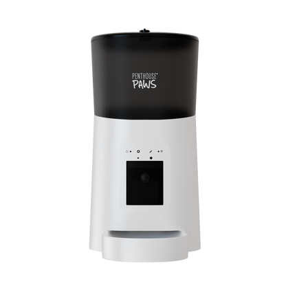 Smart HD Automatic Pet Feeder – 6L Capacity, 1080p Camera with Night Vision, Two-Way Audio, Scheduled Feeding, Portion Control & Backup Power