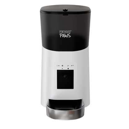 Smart HD Automatic Pet Feeder – 6L Capacity, 1080p Camera with Night Vision, Two-Way Audio, Scheduled Feeding, Portion Control & Backup Power