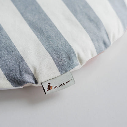 Nooee Pet Cave Lucy (M) – Gray Modern Cone-Shaped Pet Bed with Machine-Washable Cushion, Portable Roll-Up Design with Travel Bag, Fits Pets Up to 12 lbs, 24”H x 22”L x 22”D