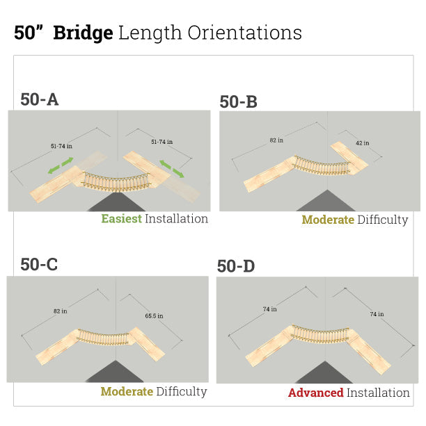 Corner Cat Shelf Bridge