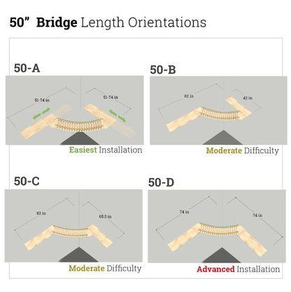 Corner Cat Shelf Bridge