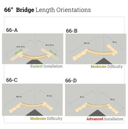 Corner Cat Shelf Bridge