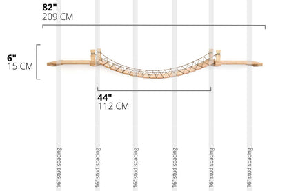 Cat Wall Bridge and Shelf Set
