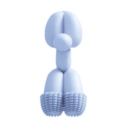 Balloon Dog Toy Blue
