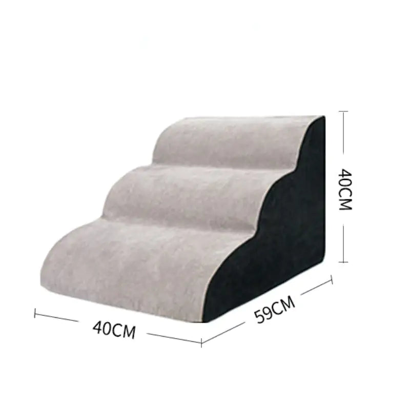 HomePet Wave Dog Ramp Stairs | Anti-Slip Slope Pet Steps