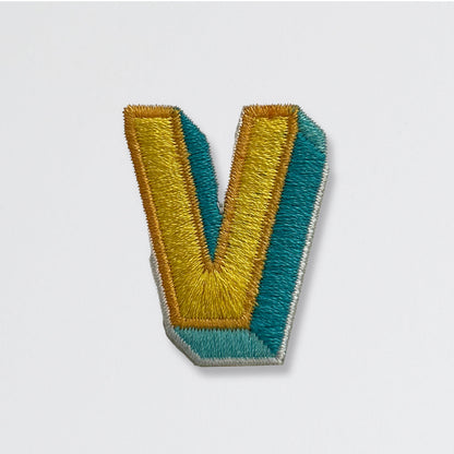 Nooee Pet Alphabet Patches – Colorful Embroidered Letters with Iron-On or Adhesive Backing, Personalize Pet Beds, Teepees & Accessories, Easy to Apply & Remove