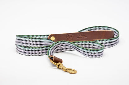Saltwater Dog Leash – Coastal Leather & Brass (Handmade USA)