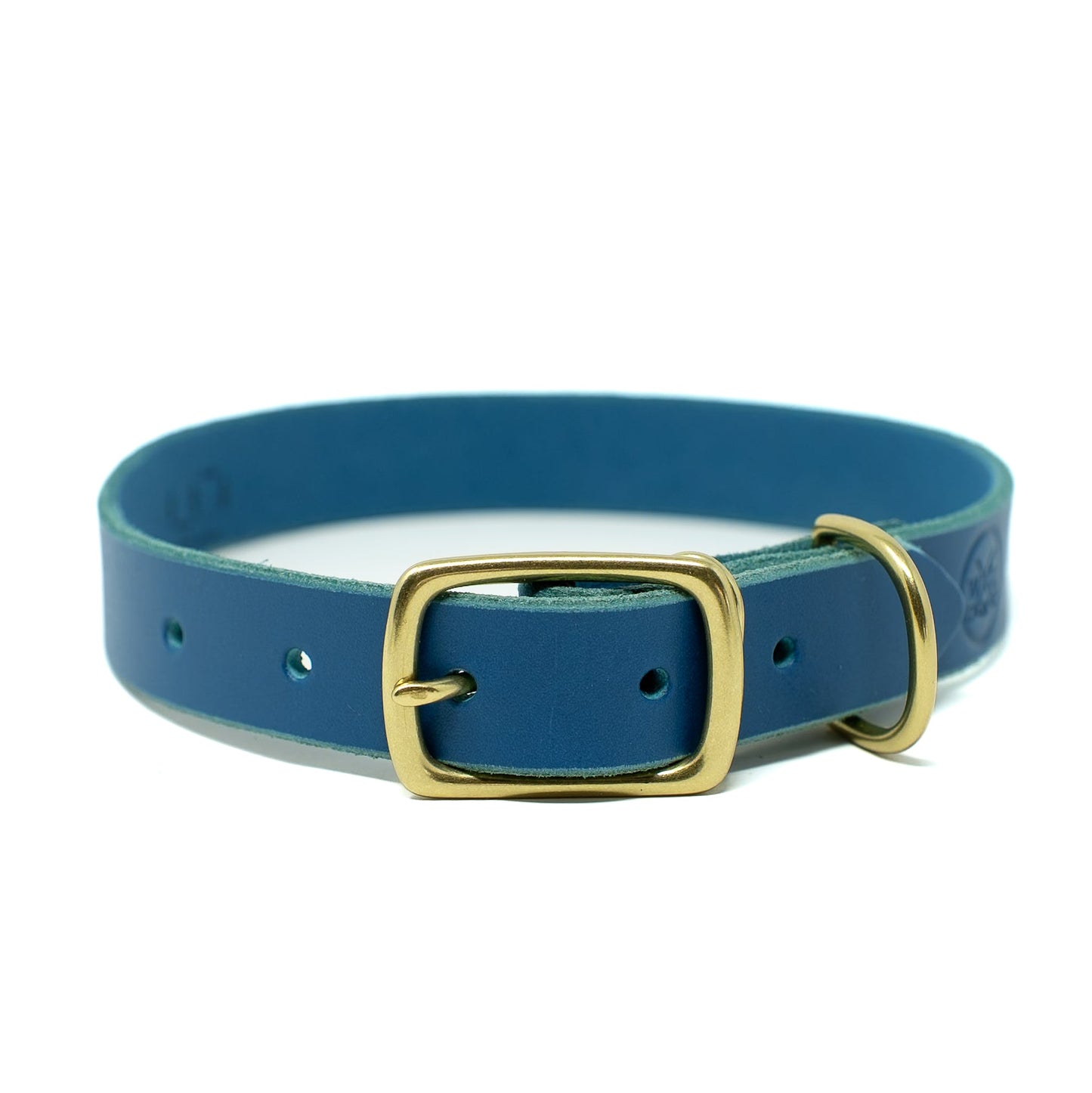 Full Leather Dog Collar – Premium Horween & Wickett & Craig Leather (Handmade USA)