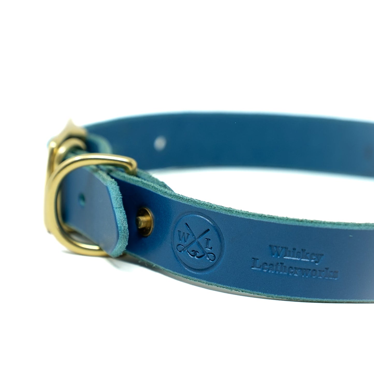 Full Leather Dog Collar – Premium Horween & Wickett & Craig Leather (Handmade USA)