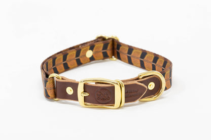 Upland Series Leather-Backed Dog Collar