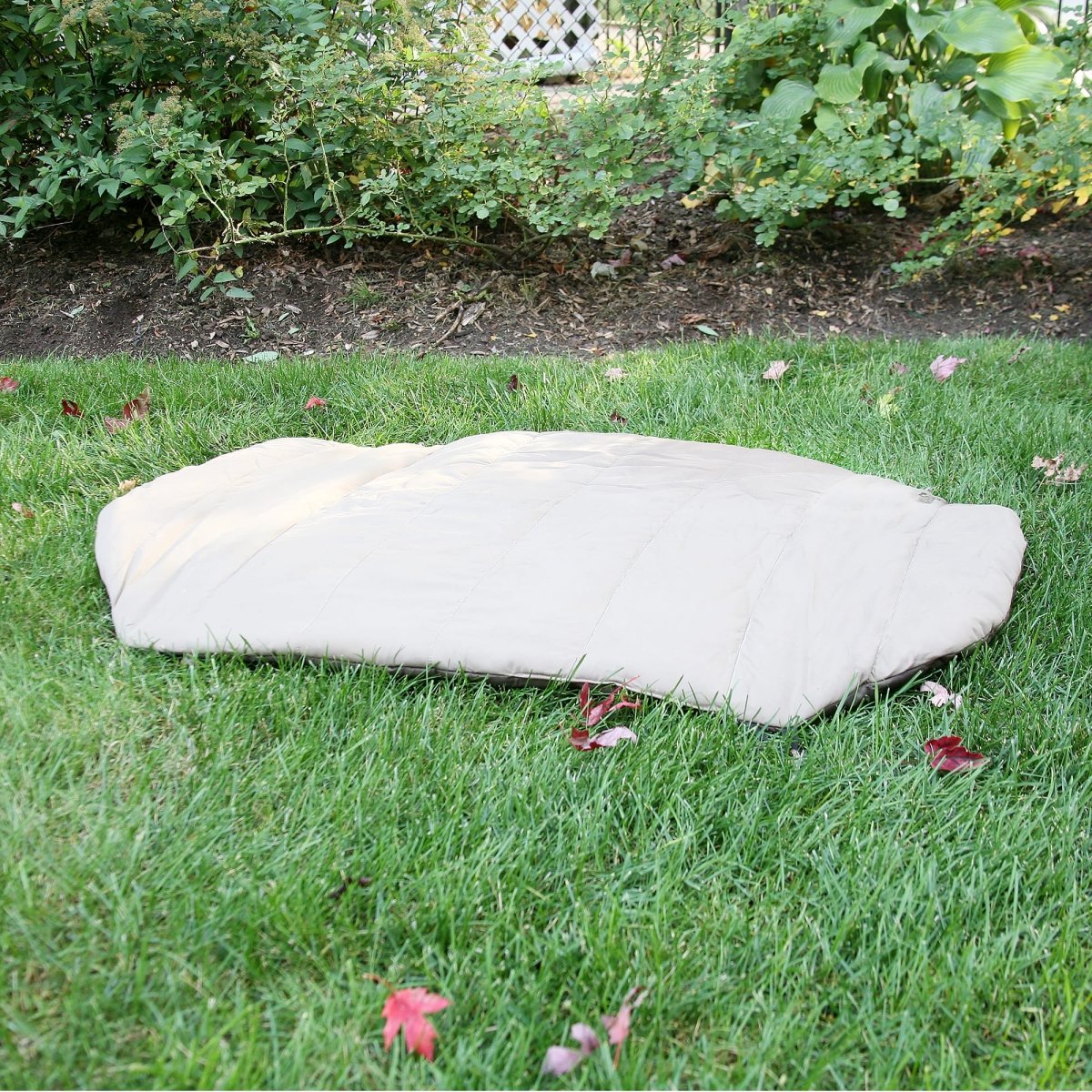 Bed ’n a Bag Travel Dog Bed | Portable Water-Resistant Camping Mat with Carry Bag & Stake-Out Loops