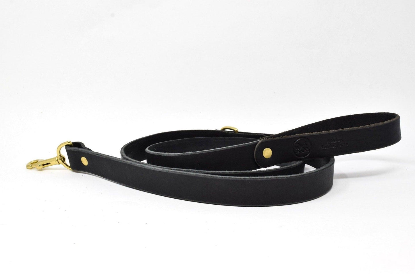 Full Leather Dog Leash – Premium Latigo & Chromexcel (Handmade USA)