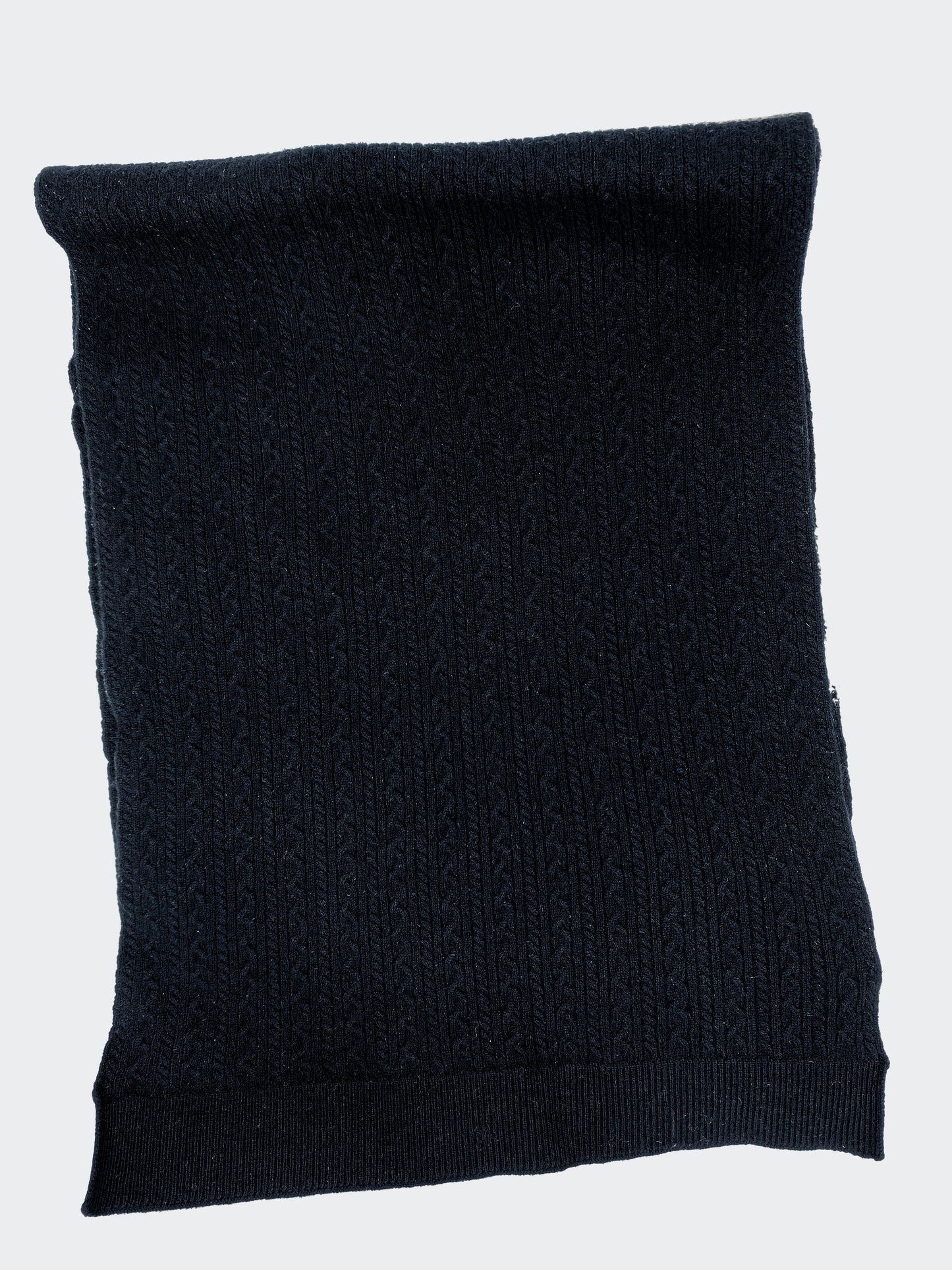 Cashmere Blend Scarf Sets for Pets & Their Humans — Black & White