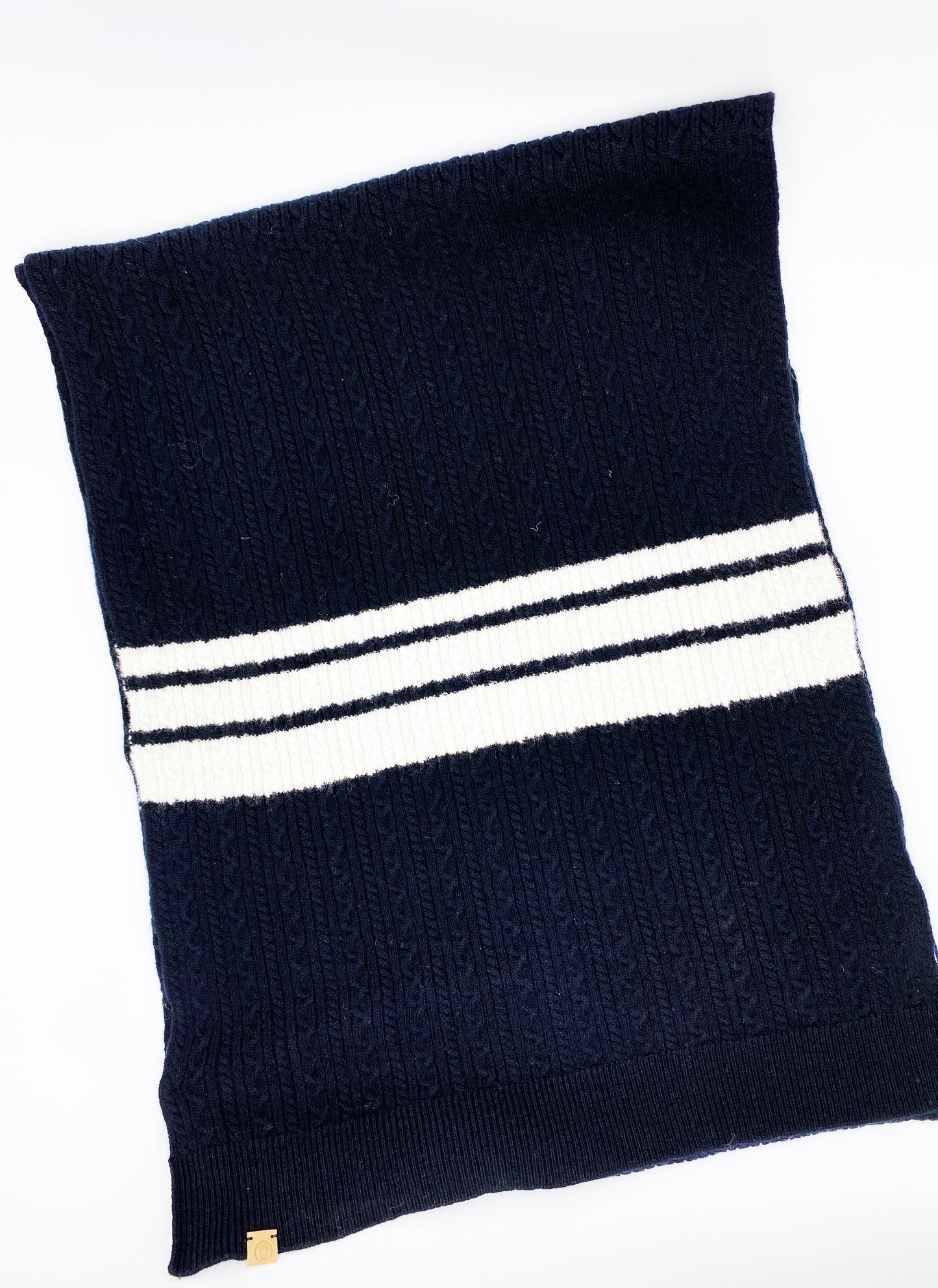 Cashmere Blend Scarf Sets for Pets & Their Humans — Black & White