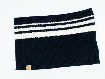 Cashmere Blend Scarf Sets for Pets & Their Humans — Black & White