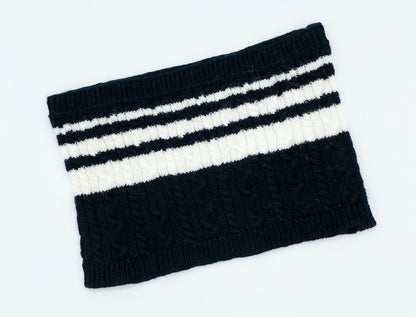 Cashmere Blend Scarf Sets for Pets & Their Humans — Black & White