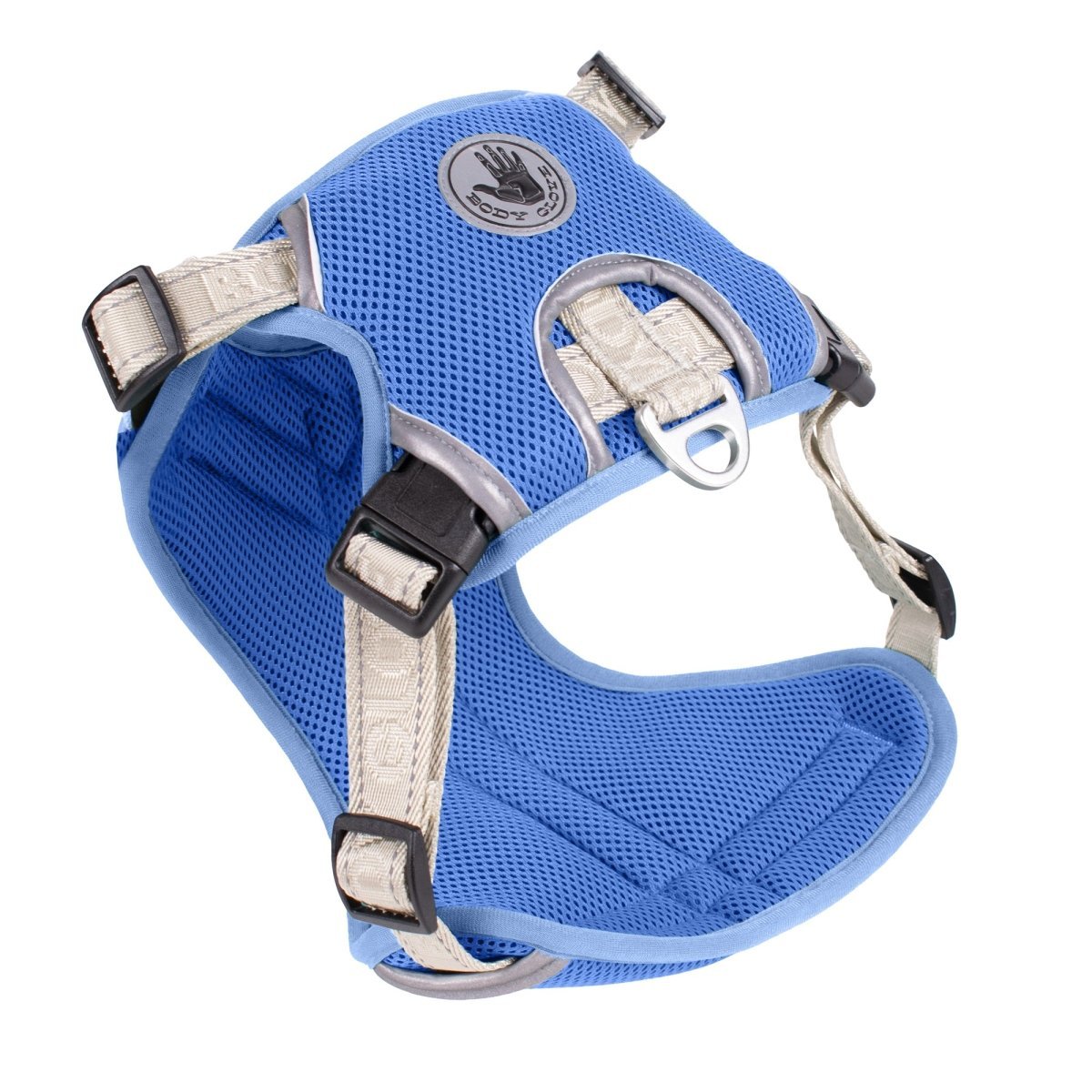 Body Glove Cooling Harness | Evaporative Cooling Dog Harness with Air Mesh Fabric & Reflective Accents