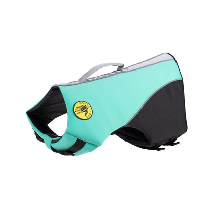 Body Glove Neoprene Pet Life Jacket | Soft, Buoyant Dog Life Vest with Grab Handle & Reflective Trim