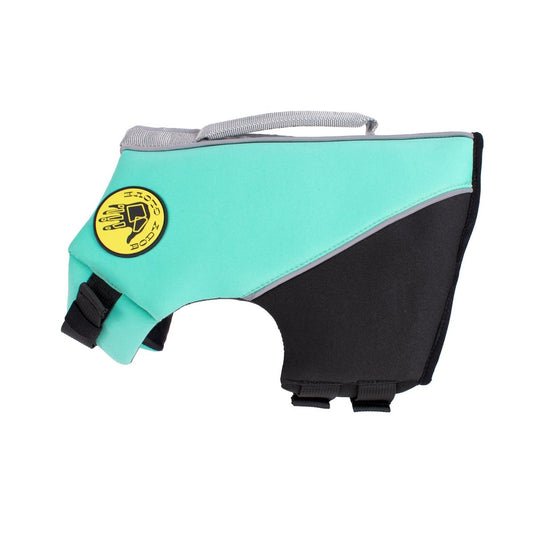 Body Glove Neoprene Pet Life Jacket | Soft, Buoyant Dog Life Vest with Grab Handle & Reflective Trim