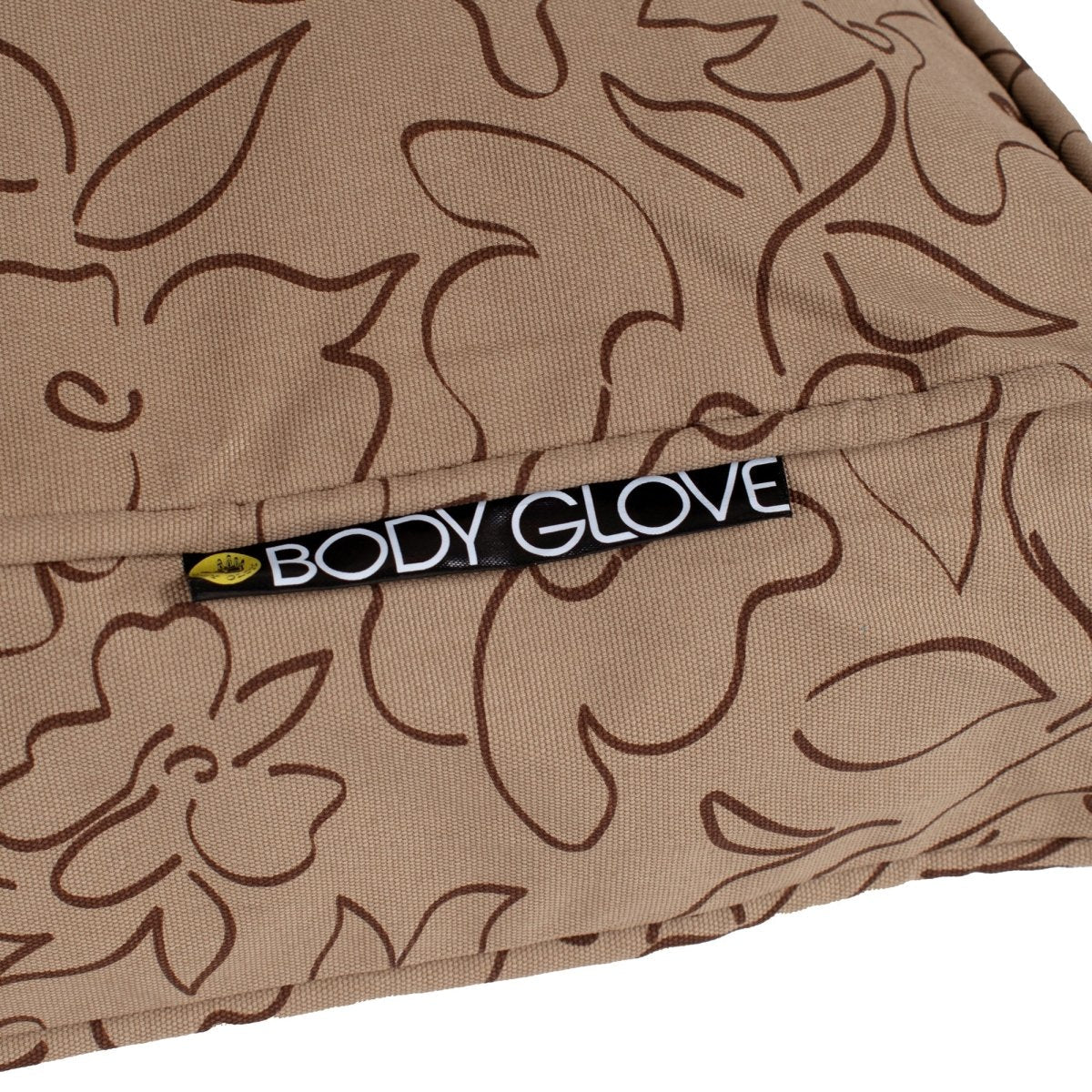 Body Glove Paintflower Pet Napper | Water-Resistant Canvas Dog Bed with Recycled Fill & Washable Cover