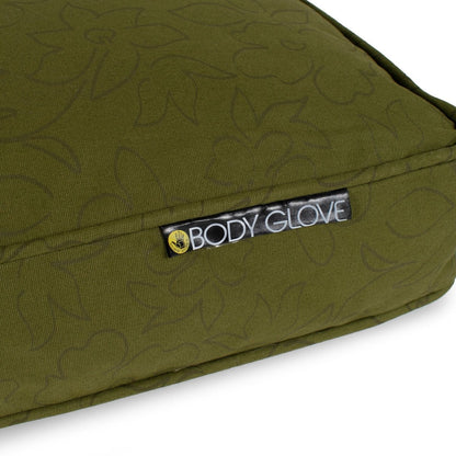 Body Glove Paintflower Pet Napper | Water-Resistant Canvas Dog Bed with Recycled Fill & Washable Cover