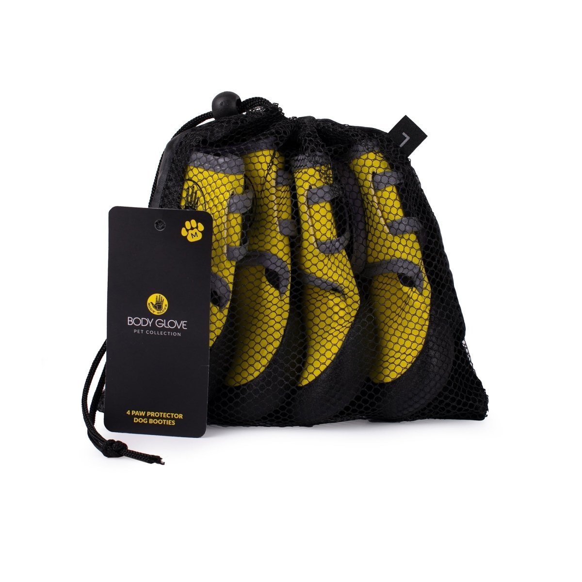 Body Glove Paw Protector Booties | Neoprene Dog Boots with Rubber Soles & Reflective Straps