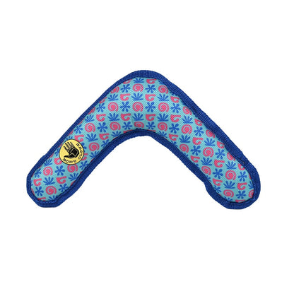 Body Glove Tough Toss Boomerang | Durable Floating Flying Disc Toy for Dogs with Squeaker