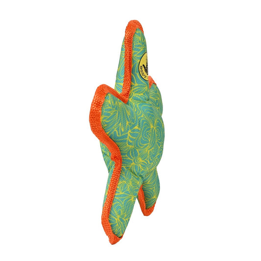 Body Glove Tough Toss Star | Durable Floating Flying Disc Dog Toy with Squeaker