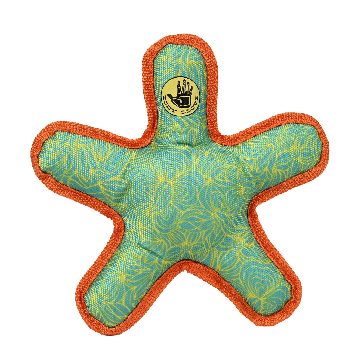 Body Glove Tough Toss Star | Durable Floating Flying Disc Dog Toy with Squeaker