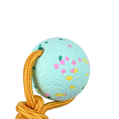 Body Glove Tough Tug Toy | Durable Floating Rope Tug Toy for Dogs (ETPU Ball)